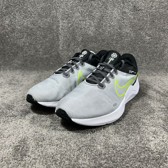 Nike Downshifter 12 DD9293-011 Women’s Size 11 Wolf Grey Volt Running Shoes Used - Picture 6 of 13